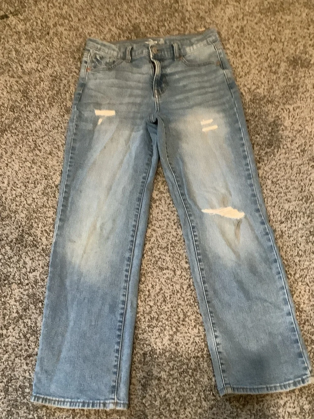 Jordache Light Blue Distressed Kids Jeans